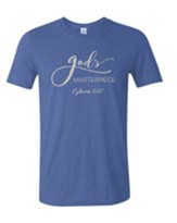 God's Masterpiece Shirt, Heather True Royal, Small