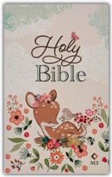 NLT Infant Bible--hardcover, pink