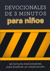 Devocionales de 3 minutos para niños  (3-Minute Devotions for Boys)