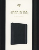 ESV Single Column Journaling Bible  (Black)