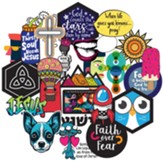 Jesus-Centered Sticker Pack (pkg. of 25)