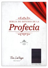 Biblia de estudio de la profecia RVR 1960, Piel Imit. Negra  (The Prophecy Study Bible, Black Imit. Leather)