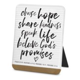 Choose Hope Ceramic Desktop Plaque