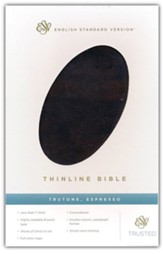 ESV Thinline Bible (TruTone, Espresso), Imitation Leather