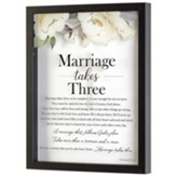 Marriage Takes Three Plaque