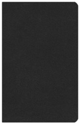 ESV Vest Pocket New Testament with Psalms and Proverbs--soft leather-look, black