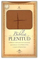 Biblia Plenitud RVR 1960 Tam. Manual, Piel Imit. Terracota  (RVR 1960 SFL Bible, Handy Size, Imit. Leather Terracotta)