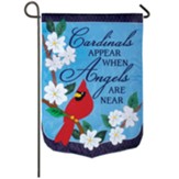 Cardinals Appear When Angels Are Near, Garden Flag, Small
