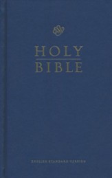 ESV Pew Bible, Blue - Slightly Imperfect