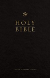 ESV Premium Pew and Worship Bible,  Black - Slightly Imperfect