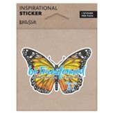 Be Transformed, Butterfly, Vinyl Sticker