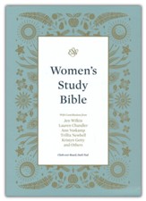 ESV Women's Study Bible--cloth over board, dark teal