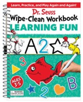 Dr. Seuss Wipe-Clean Workbook: Learning Fun: Activity Workbook for Ages 3-5