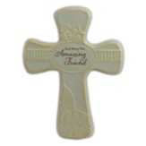 Amazing Friend Pottery Wall Cross