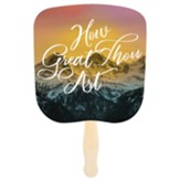 How Great Thou Art Hand Fan