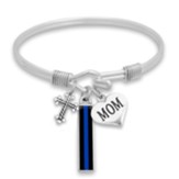 Police Bangle Bracelet, Mom