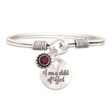 Child Of God Bracelet, Ruby, July