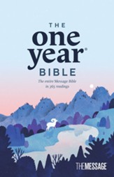The One Year Bible MSG--softcover