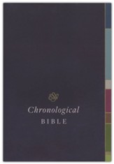 ESV Chronological Bible (TruTone, Brown), Leather, imitation - Slightly Imperfect