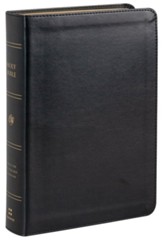 ESV Single Column Heritage Bible, Soft Imitation Leather, Black