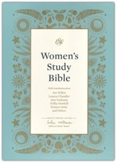 ESV Women's Study Bible--cloth over board, Emma design - Slightly Imperfect