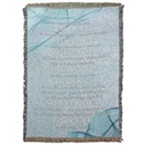 Serenity Prayer Throw