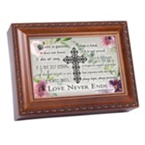 Love Never Ends Music Box, Plays Amazing Grace