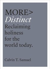 MORE Distinct: Reclaiming Holiness for the World Today