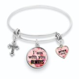 I Am With You Always Bangle Bracelet