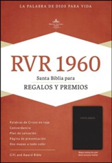 Biblia para Regalos y Premios RVR 1960, Piel Imit. Negro  (RVR 1960 Gift & Award Bible, Black Imitation Leather)