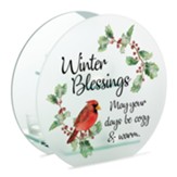 May Your Days Be Cozy And Warm Mirrored Tealight Holder, LED