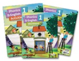 BJU Press Phonics & English 1  Homeschool Kit (4th Edition)