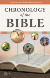 Chronology of the Bible: Timeline and Bible Reading Plan - Pamphlet