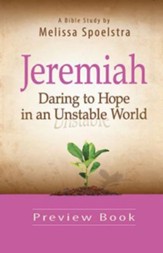 Women's Bible Study Preview Book: Daring to Hope in an Unstable World - eBook