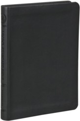 LSB New Testament with Psalms and  Proverbs--soft leather-look, black