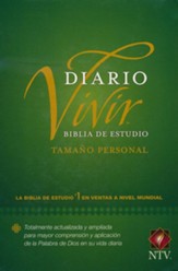 NTV Biblia de estudio del diario  vivir, tamaoo personal, NTV Personal-Size Life Application Study Bible, hardcover