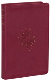NLT Thinline Reference Bible, Filament Enabled Edition--soft leather-look, berry