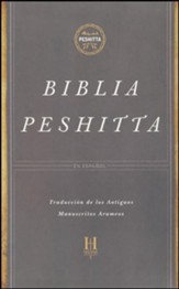 Biblia Peshitta, Piel Imit. Negra  (The Peshitta Bible, Black Imitation Leather)