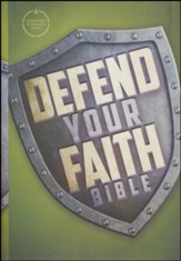 CSB Defend Your Faith Bible: The Apologetics Bible for Kids, Hardcover