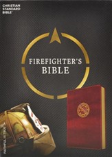 CSB Firefighter's Bible, Burgundy LeatherTouch