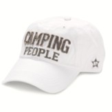 Camping People Cap, White