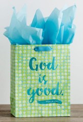 God is Good, Foil Stamped Gift Bag, Medium