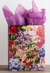 Happy Birthday, Daughter of the King Gift Bag, Large