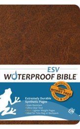 ESV Waterproof Bible, Brown