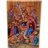 Nativity Olivewood Plaque