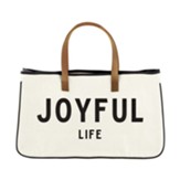 Joyful Life, Canvas Tote Bag