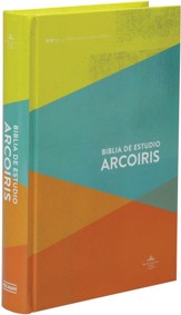 RVR 1960 Biblia de Estudio Arcoiris, multicolor tapa dura  (RVR 1960 Rainbow Study Bible, Hardcover)