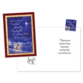 Wonderful Counsellor Christmas Cards with Magnets, Set of 18