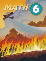 BJU Press Math Grade 6 Student Text, Third Edition (Updated  Copyright)