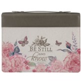 Be Still And Know Butterfly Bible Cover, Medium